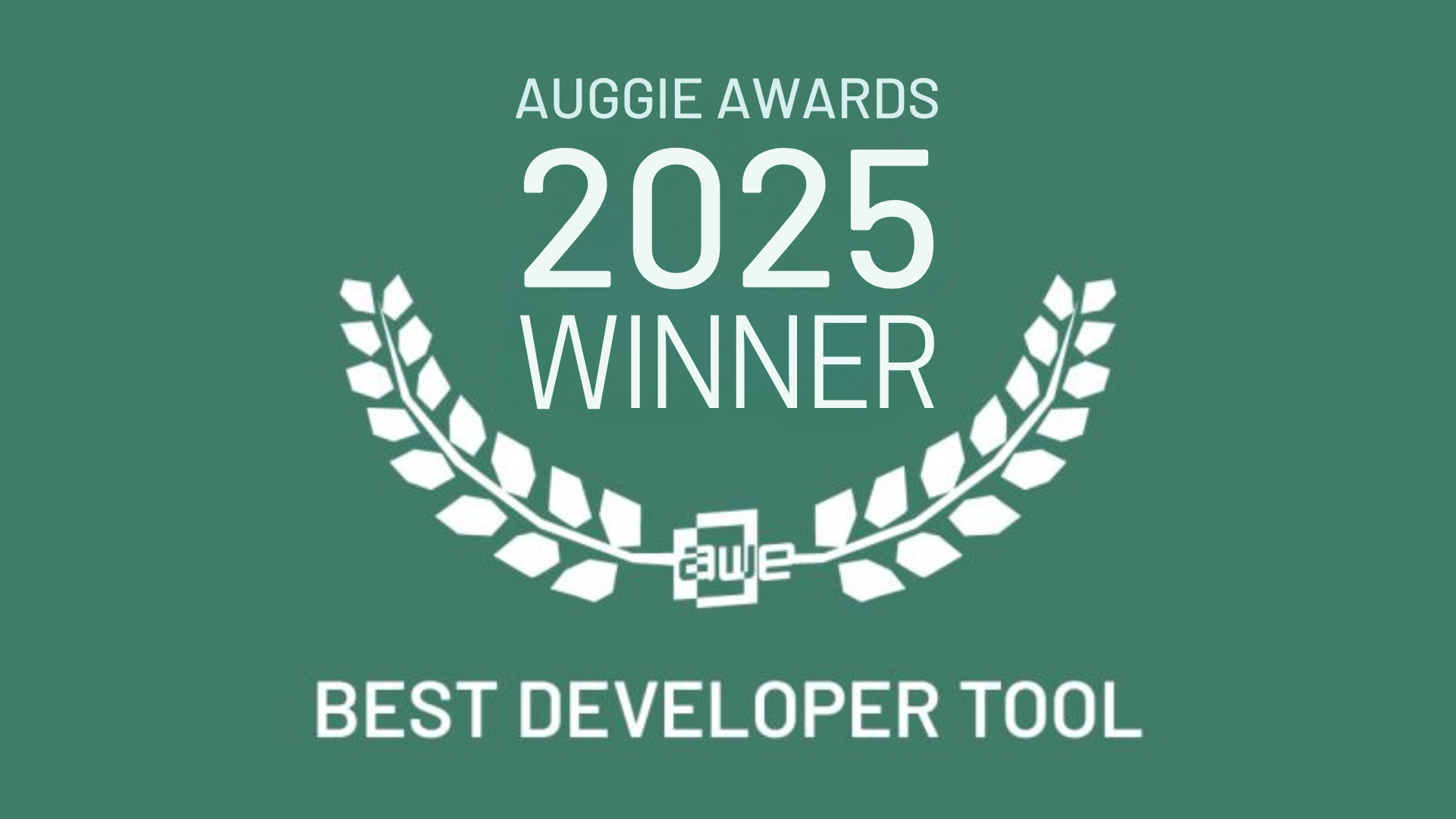 We Won Best Developer Tool at AWE 2025 — Thanks to You