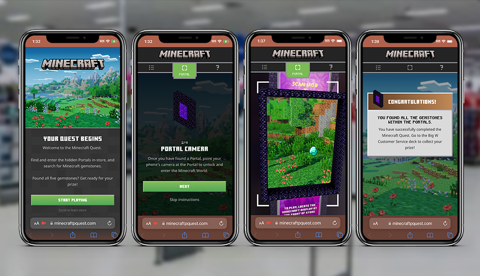 Apps do iPhone: Minecraft Earth