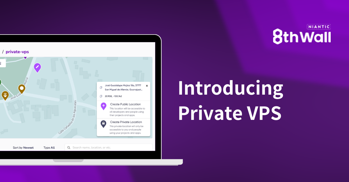 Customize your real-world AR experiences with Private VPS