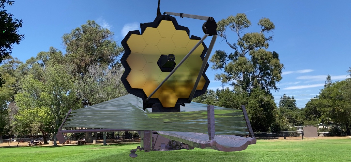 NASA and Northrop Grumman are bringing the Webb Space Telescope into your environment with WebAR