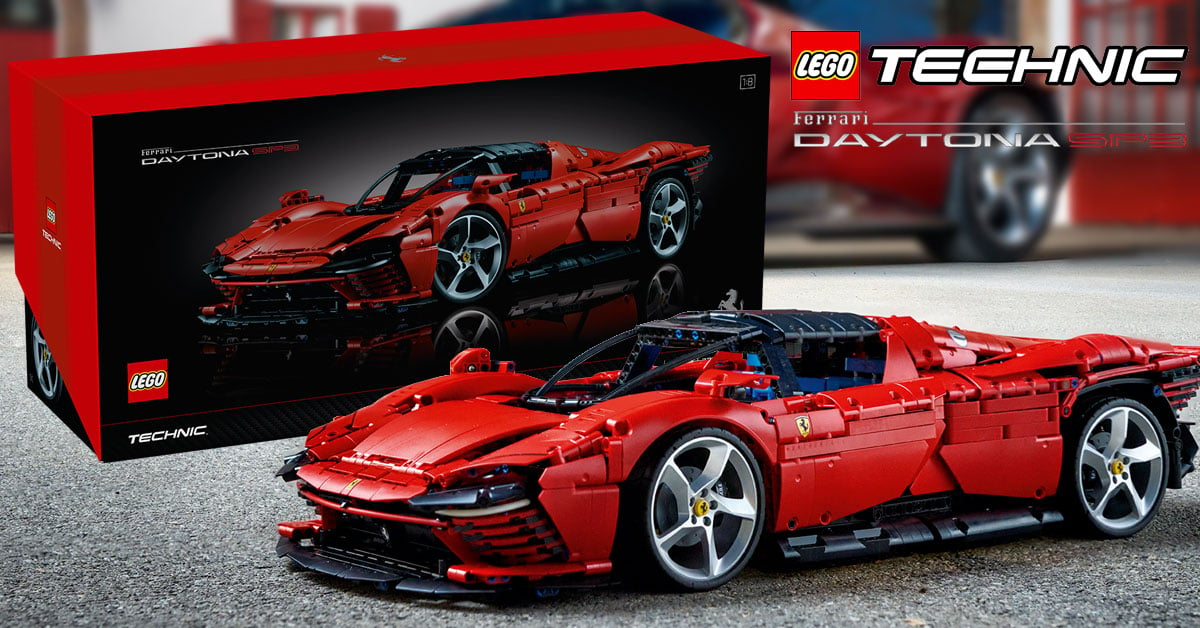 Get closer to that real Ferrari experience with the new LEGO