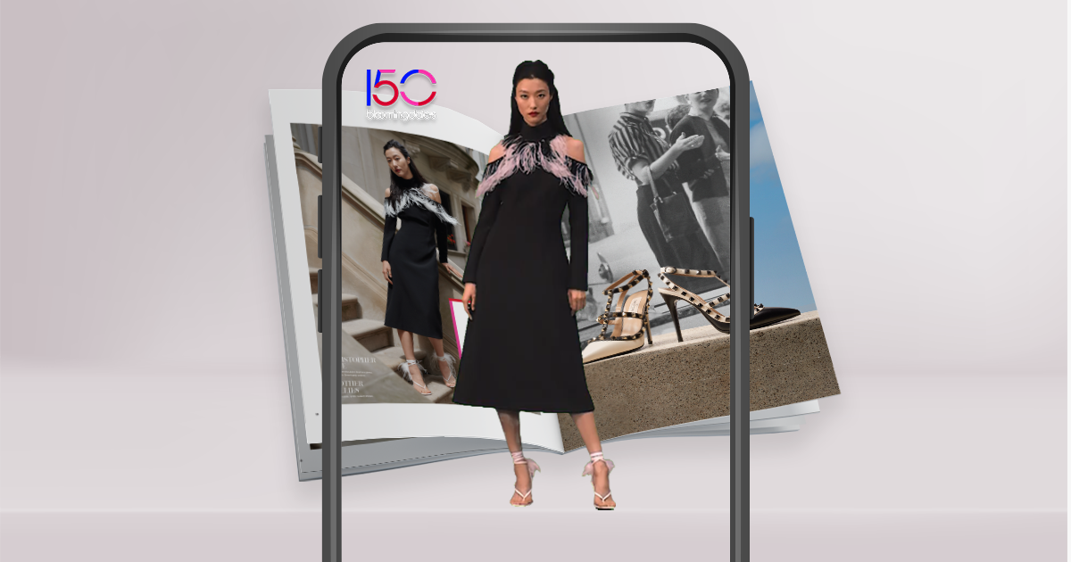 Bloomingdale’s celebrates 150th anniversary with AR enabled catalog