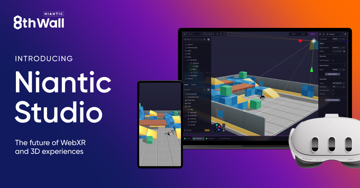 Introducing Niantic Studio: The Future of Web-Based XR and 3D Content Creation
