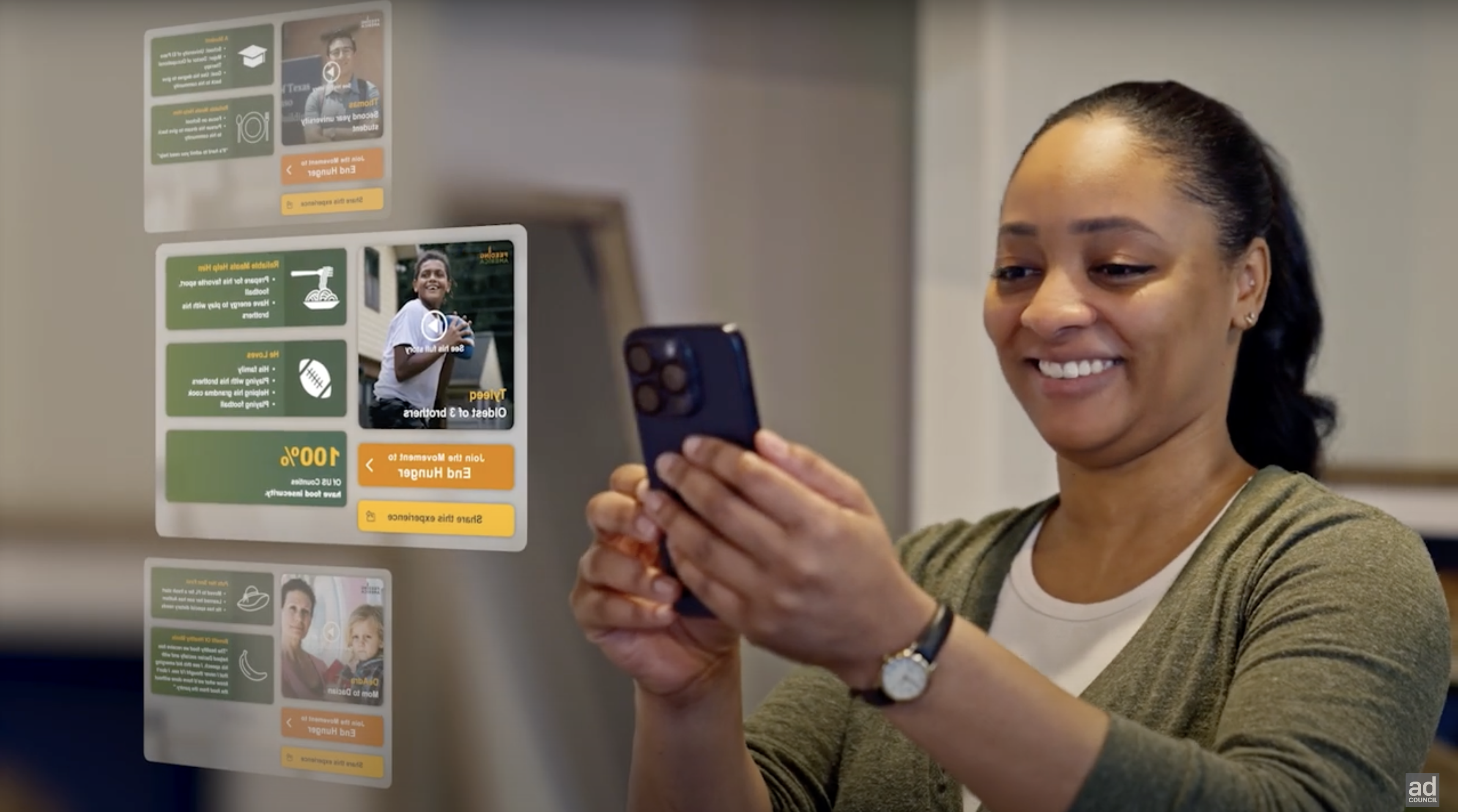 The Ad Council and Feeding America Launch Augmented Reality Experience to Help Inspire Audiences to End Hunger in the United States