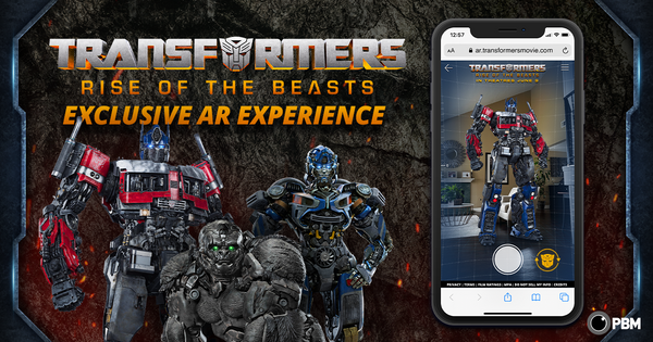 Paramount brings Transformers to life with WebAR