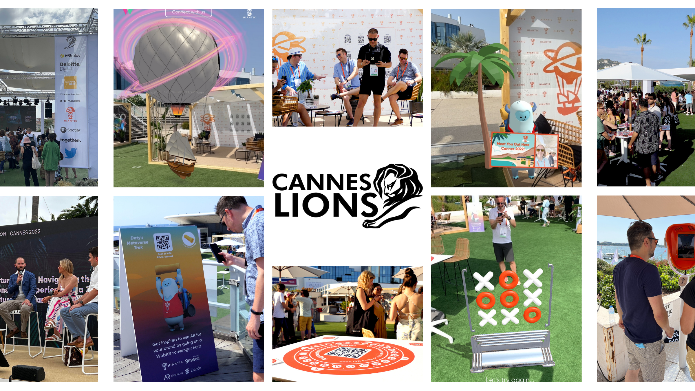 Augmenting the Cannes Lions Festival with WebAR | 8th Wall