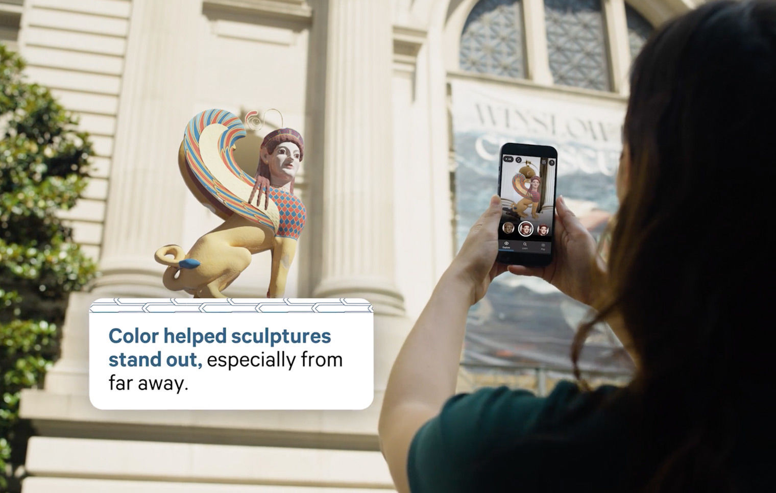 The Metropolitan Museum of Art brings ancient sculptures to life with Chroma AR experience