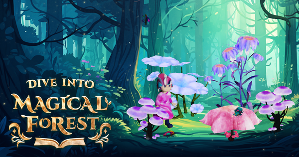 dive into magical forest image