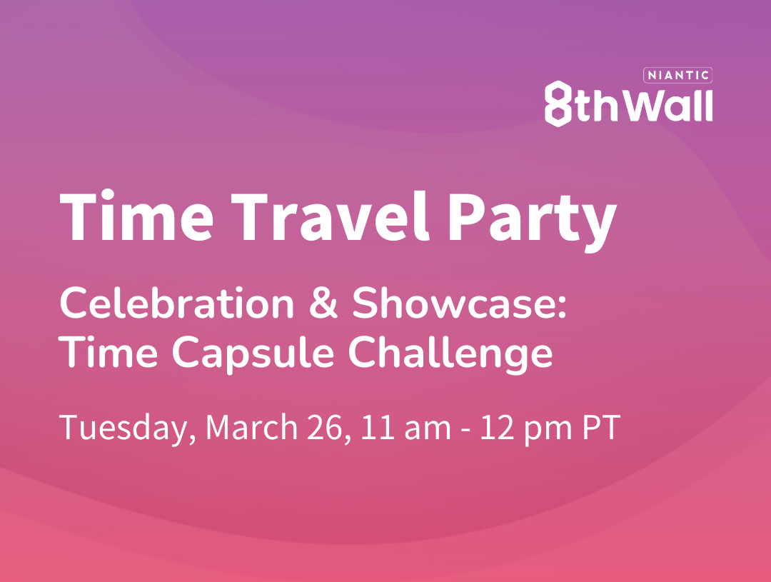 Time Travel Party event invite