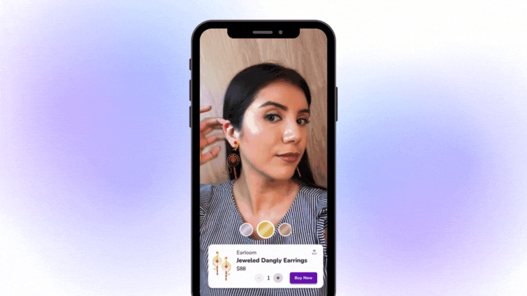 Ear Try-On Checkout Gif